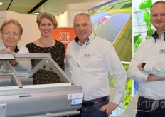 Oscar Nijman (Saarlucon), Twan Leurs and Marco van t Hart (Luiten Greenhouses) were visited by Jorien Schouten-Plak (Besseling All Techniek).